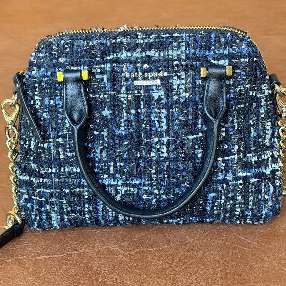 Kate Spade Small Maise Emerson Place Fabric Handbag Crossbody RARE NEW - Picture 7 of 17